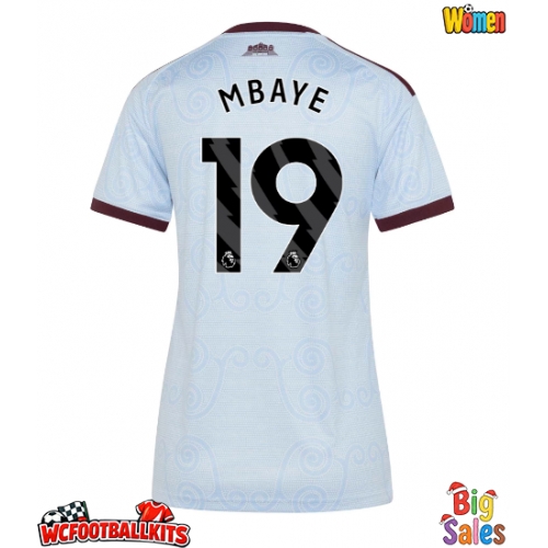 Aston Villa Ibrahim Mbaye #19 Replica Third Stadium Shirt for Women 2026-27 Short Sleeve